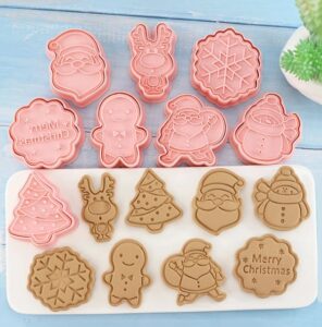 Cortador 3D Dulce Navidad Set x 08