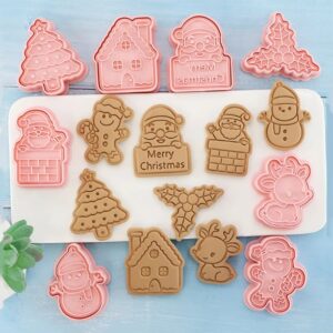 Cortador 3D Feliz Navidad Set x 08