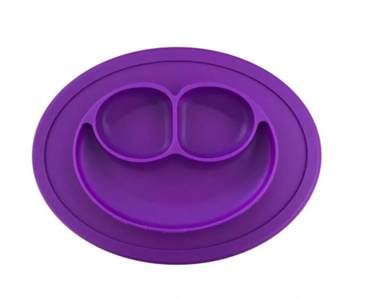 Bandeja silicona happy (Morado)