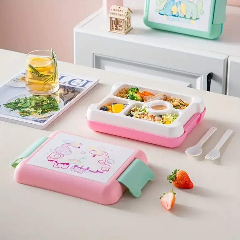 Children's Lunch Box unicornio1