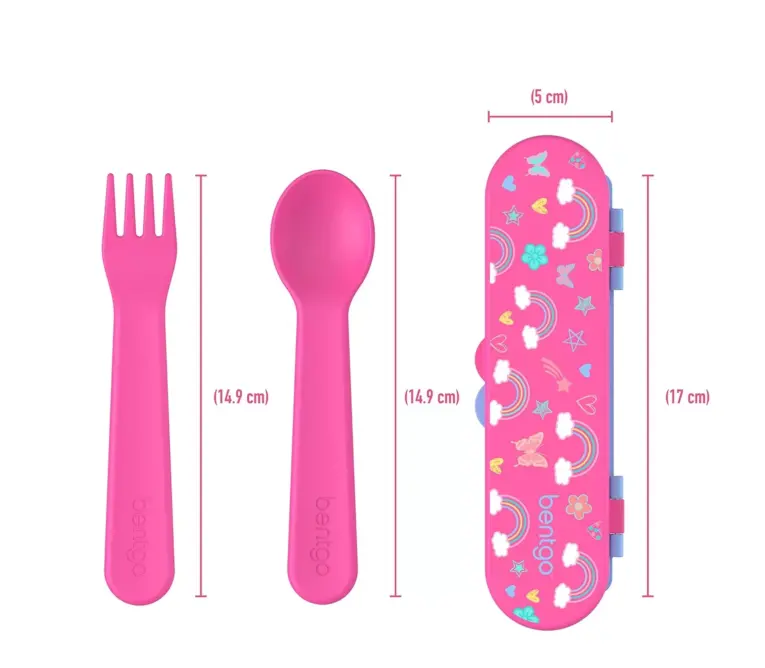 Bentgo Utensils Kids Set Rainbow 2.2