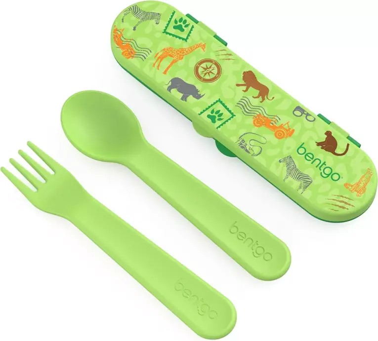 Bentgo Utensils Kids Set safari 3.3