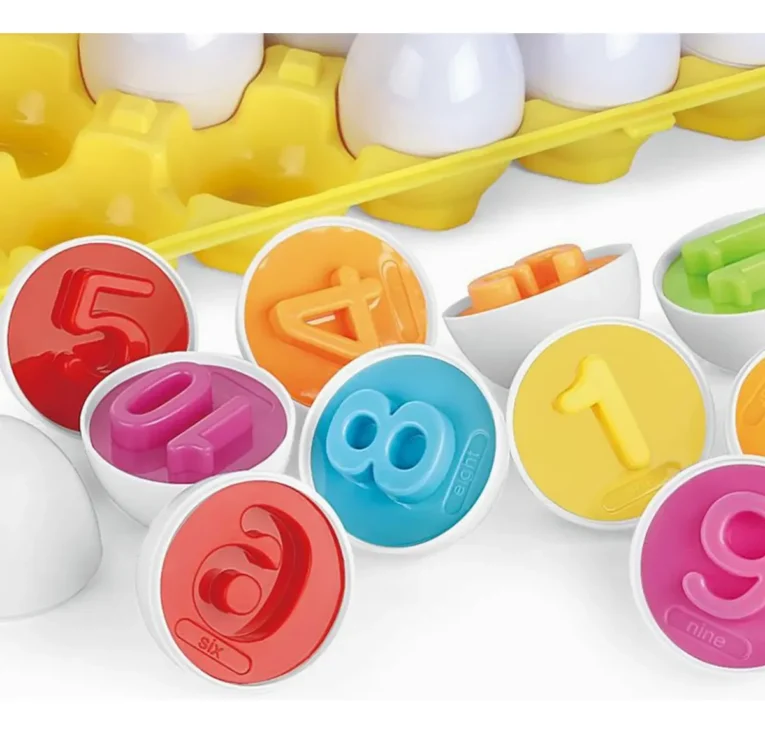 Juego Didáctico Huevos Encaje 12 Unidades-5