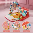 Gimnasio para Bebe con Piano Musical 3 en 1 (Casita) 4.4