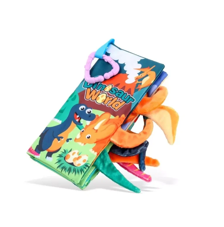 Libro sensorial con colgador (Dinosaurios world) 3