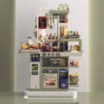 Cocina Spray kitchen con Vapor Luz Y Agua 93 cm 3