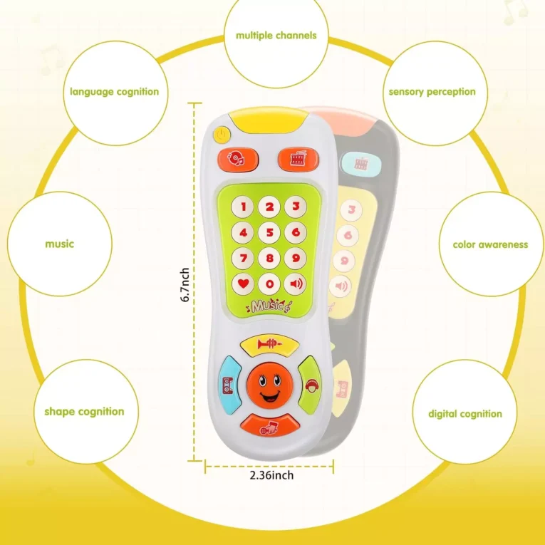 Juguete Control TV Musical Chimstar 2.2