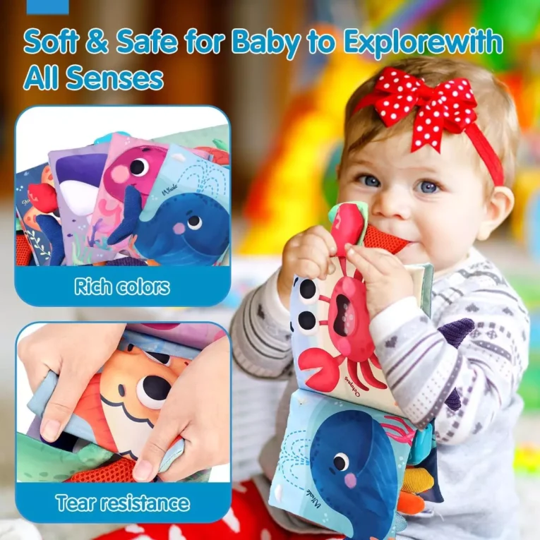 Libro sensorial Interactivo Baby book 5