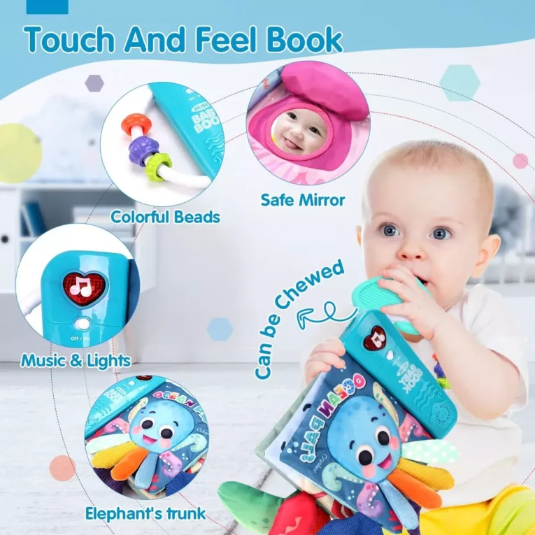 Libro sensorial Interactivo Baby book 6