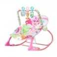 Silla Mecedora Vibradora Musical Jirafa Pink 1