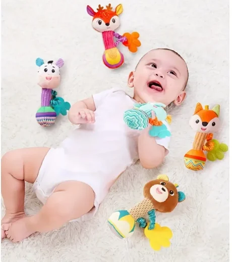Sonaja Felpa Sensorial con Mordedor My Baby