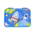 Lunch Box Tritan 6 Divisiones Kinder- Espacial Blue 1