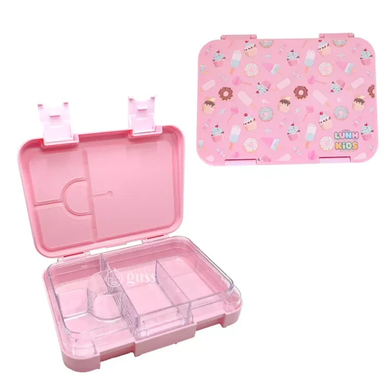 Lunch Box Tritan 6 Divisiones Kinder- Ice cream Pink 2