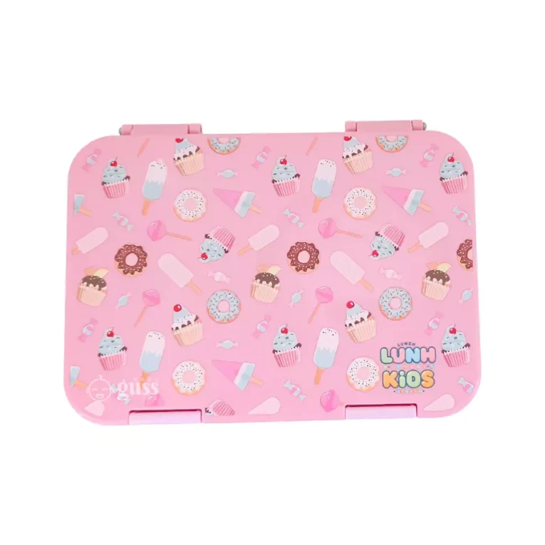 Lunch Box Tritan 6 Divisiones Kinder- Ice cream Pink 3