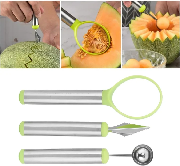 Set de Cuchillos de Frutas y Cuchara 3 piezas (2)