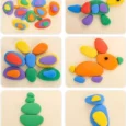 Shapes Puzzle Stone Artist 7