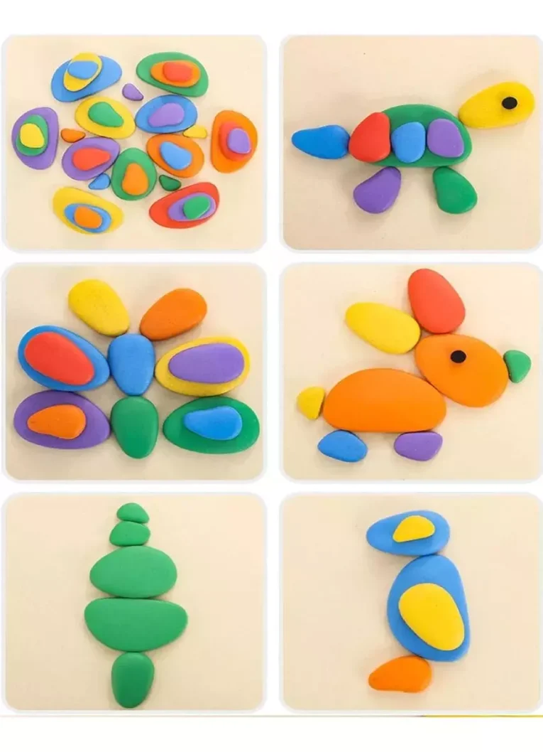 Shapes Puzzle Stone Artist 7