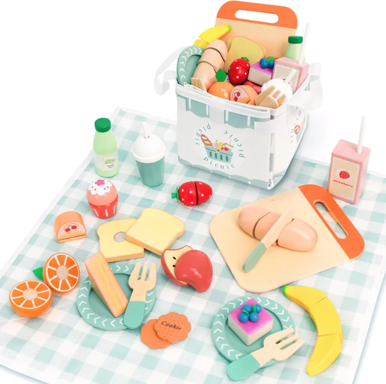 Set de Picnic de Madera Infantil