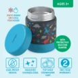 Termo de Comidas Acero Inoxidable Bentgo 325 ml- Dinosaurios