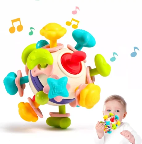 Juguete Mordedor Sensorial (Espacial)