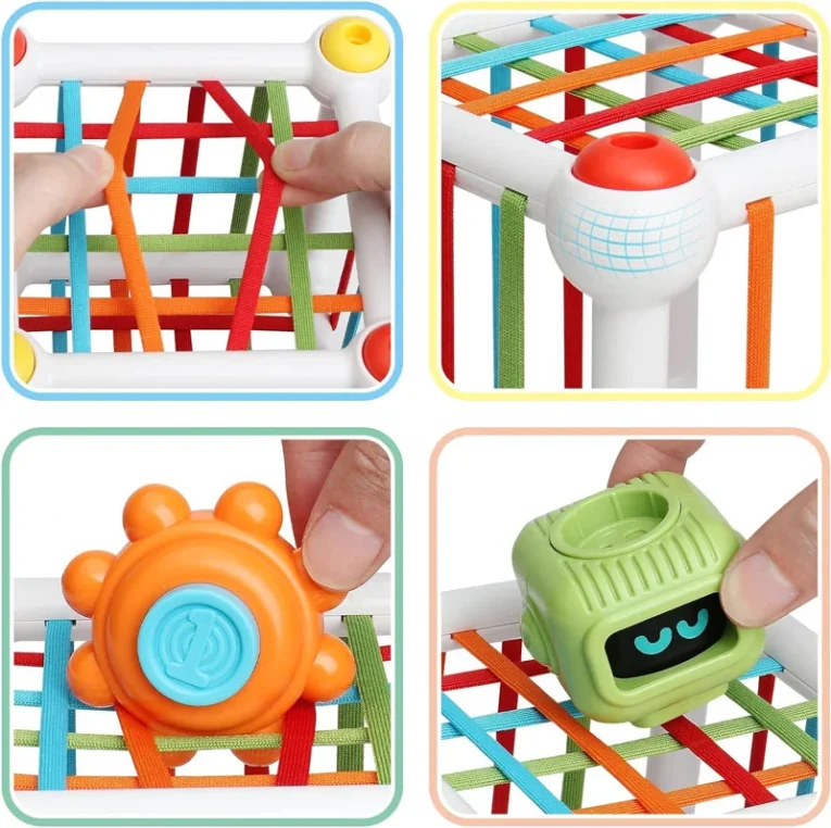 Clasificador Sensorial de Formas Con Ligas Robot (3)