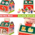 Granjita de Madera para Clasificar Little Farm (2)