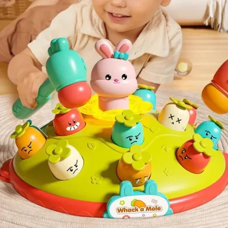 Plantado de Zanahorias y Martillo (Jumping Bunny)