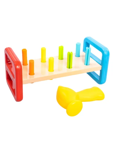 Juguete Martillo Didactico Rainbow Pounder