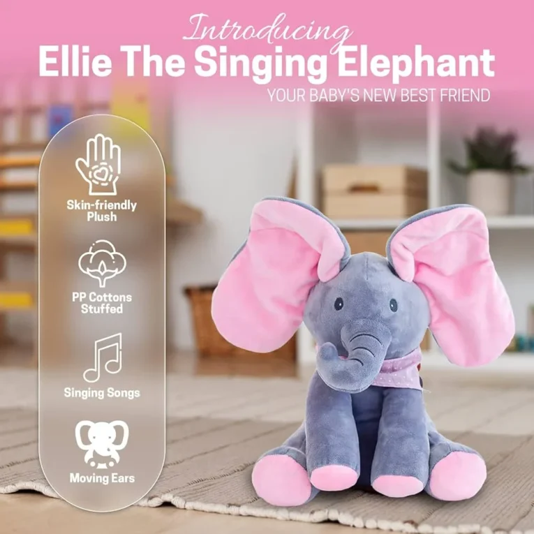 Peluche Elefante Peek-a-Boo (4)