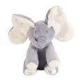 Peluche Elefante Peek-a-Boo beige