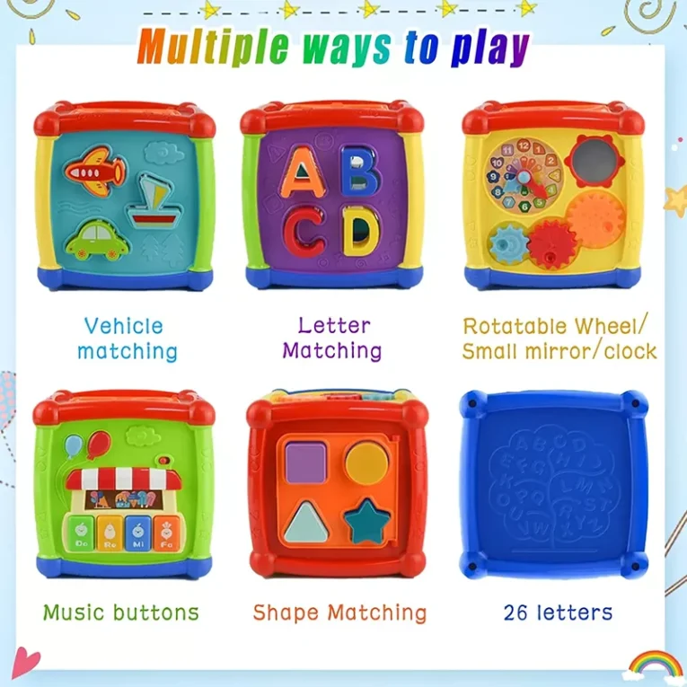 Cubo de Actividades Musical 6 en 1 Fancy Cube (5)