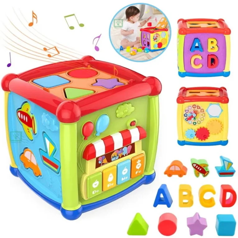 Cubo de Actividades Musical 6 en 1 Fancy Cube