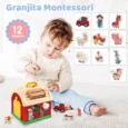 Juguete Mi Primera Granja para Clasificar 10 piezas (2)