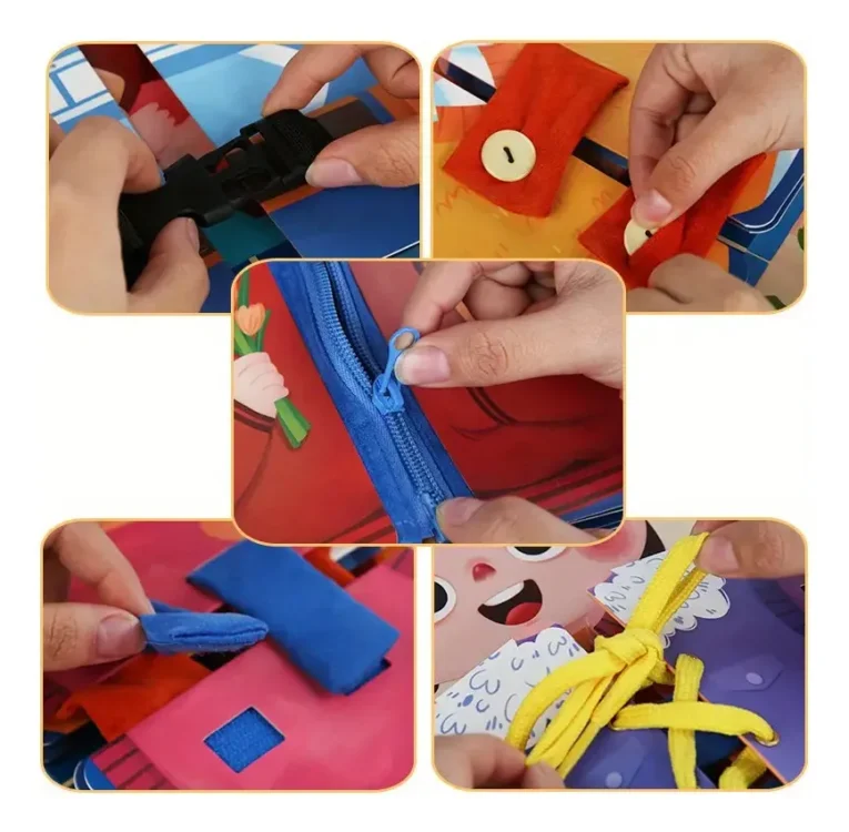 Libro Montessori de Actividades Buttons Child (5)