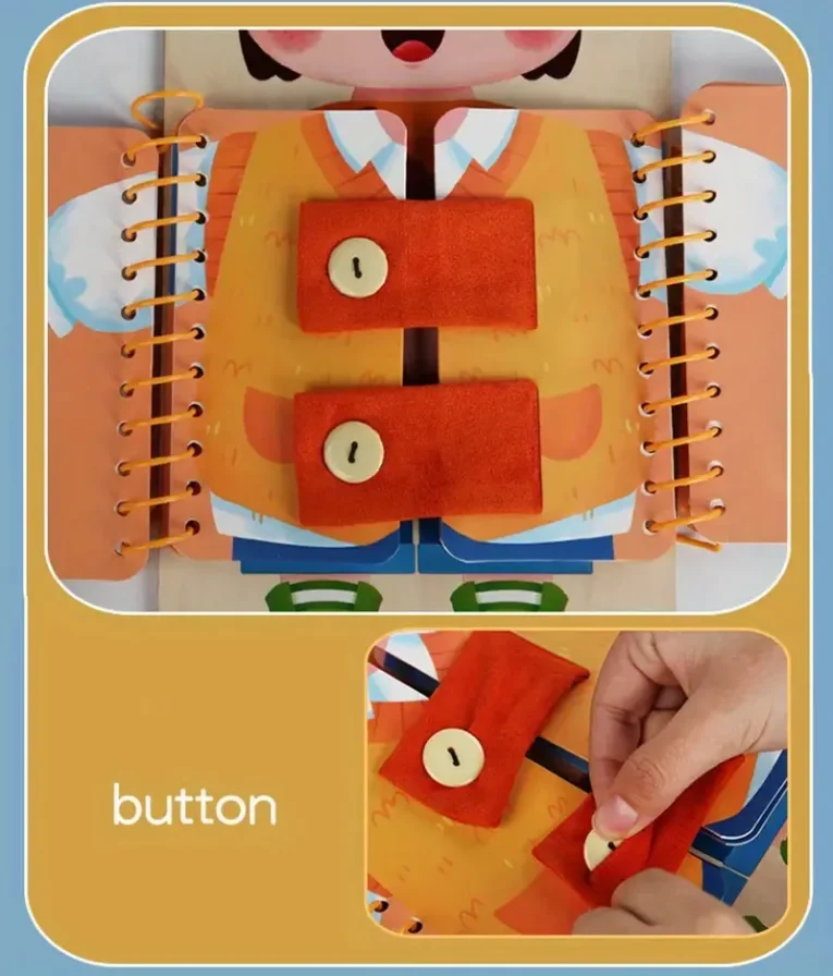 Libro Montessori de Actividades Buttons Child (6)