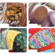 Libro Sensorial de Texturas Animales Salvajes-
