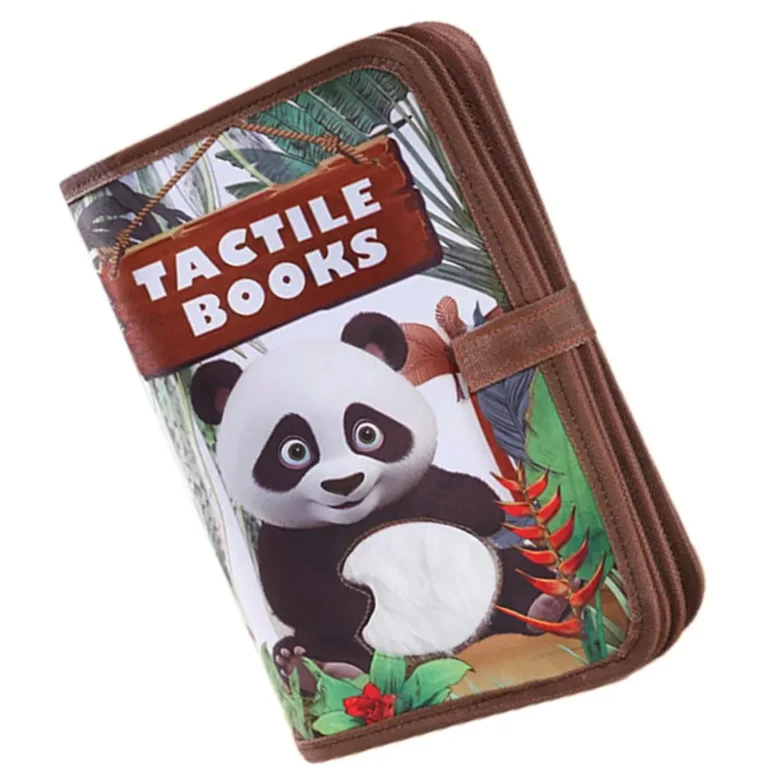 Libro Sensorial de Texturas Animales Salvajes (3)