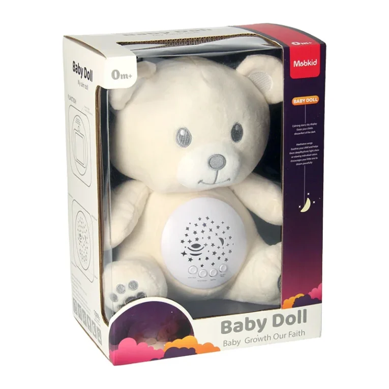 Osito Musical con Proyector y Ruido Blanco (Baby Polar) (2)