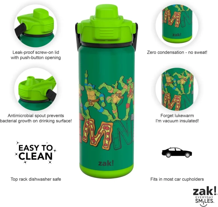 Tomatodo acero Lincol Zak! 590 ml (Tortuninjas) (3)