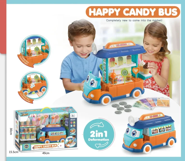 Carrito de Helados 2 en 1 con Luces y Sonidos (3)