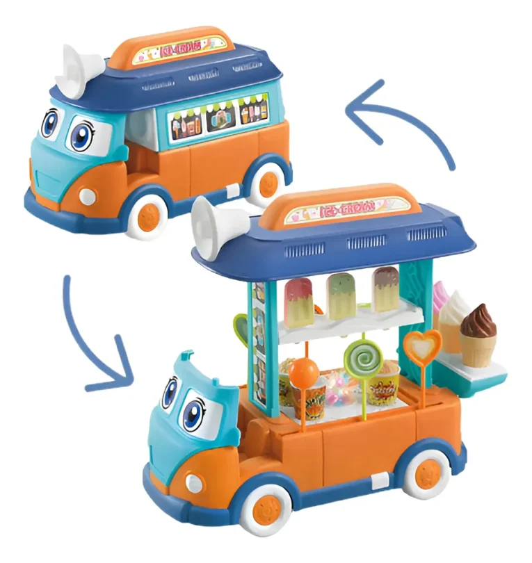 Carrito de Helados 2 en 1 con Luces y Sonidos (4)