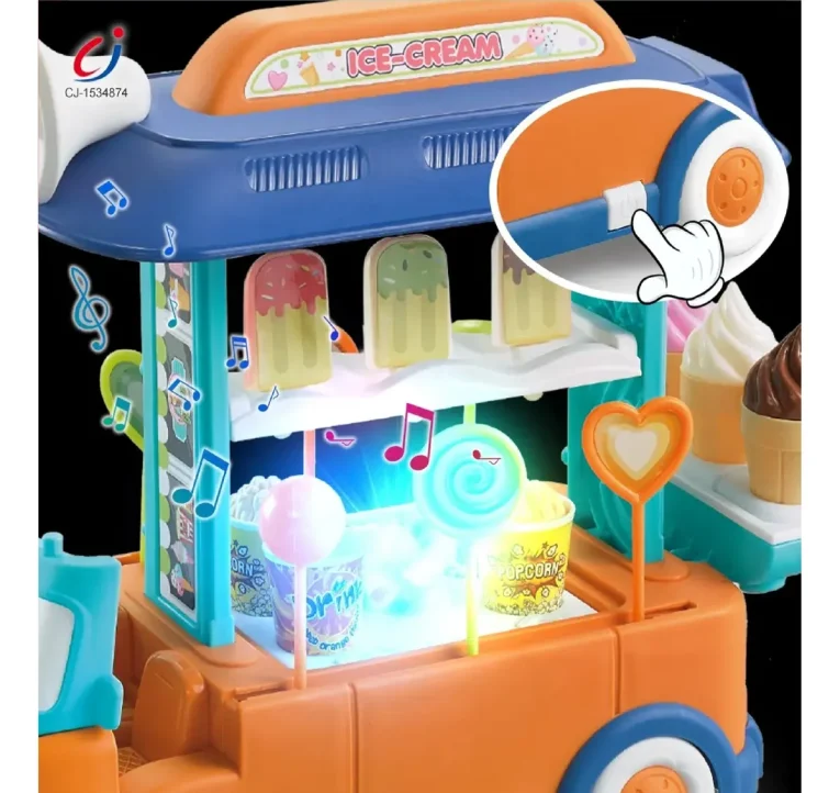Carrito de Helados 2 en 1 con Luces y Sonidos (5)