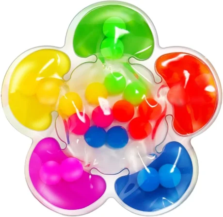 Juguete Fidget Sensorial y Clasificación Flower