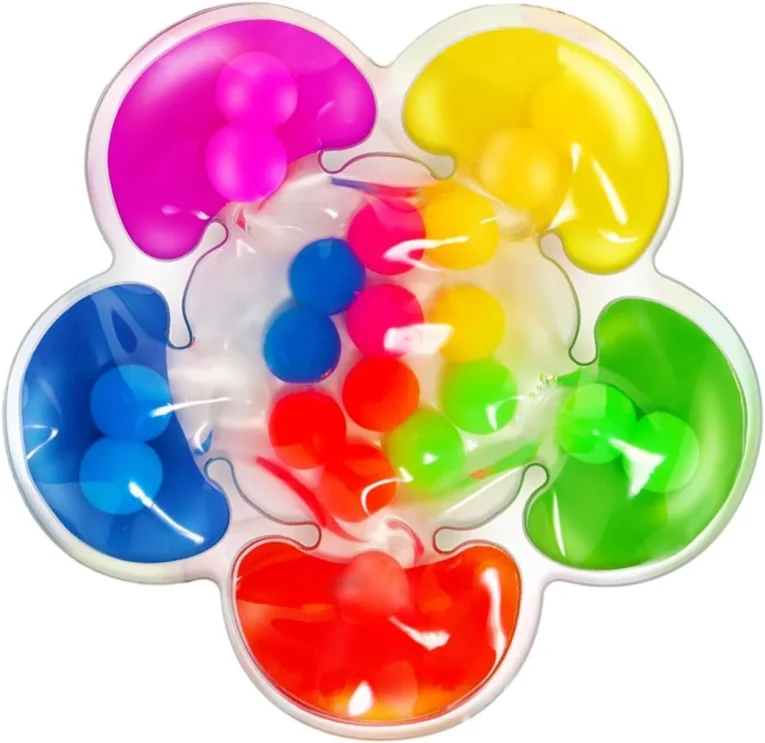Juguete Fidget Sensorial y Clasificación Flower