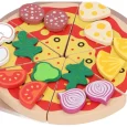 Juguete de Pizza de Madera con 25 Pcs (2)