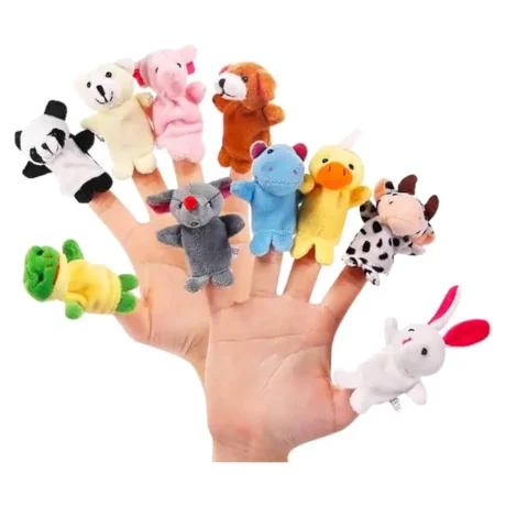 Marionetas de Dedos de Animalitos Set de 10 piezas
