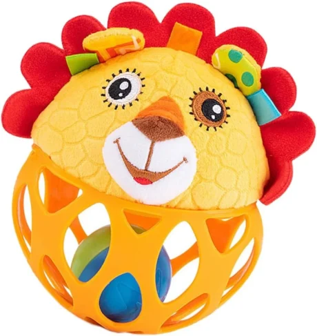 Peluche Sensorial Porfiado Baby Leon