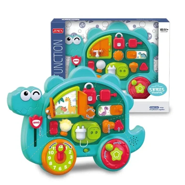 Tablero de Ocupación Montessori Dino Car