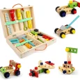 Caja de Herramientas de Madera Montessori