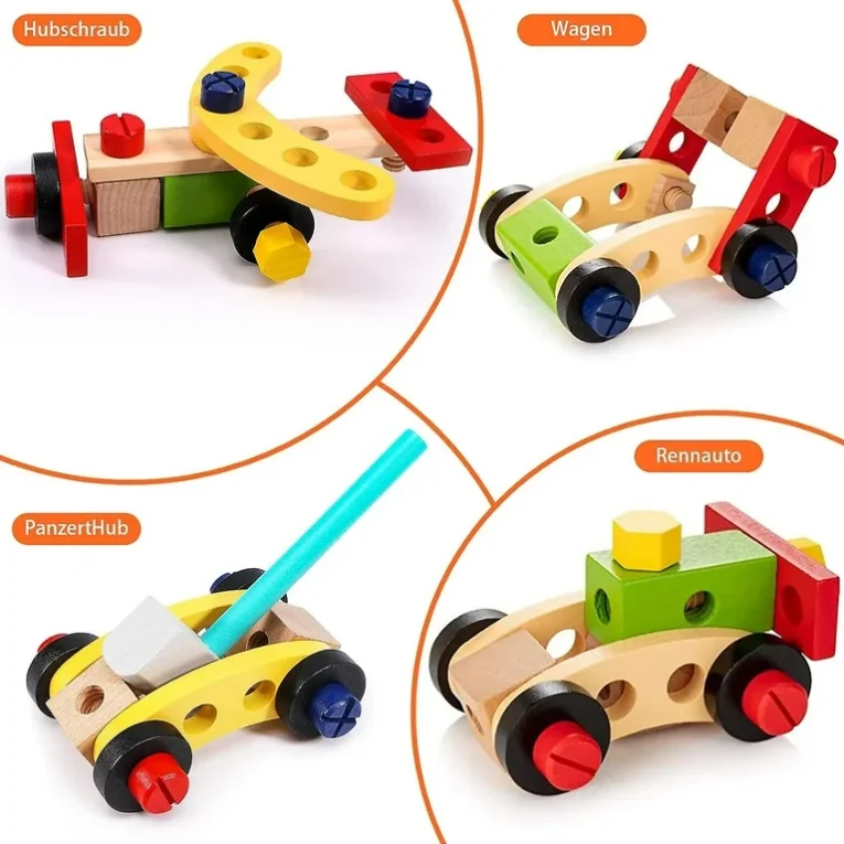 Caja de Herramientas de Madera Montessori (2)